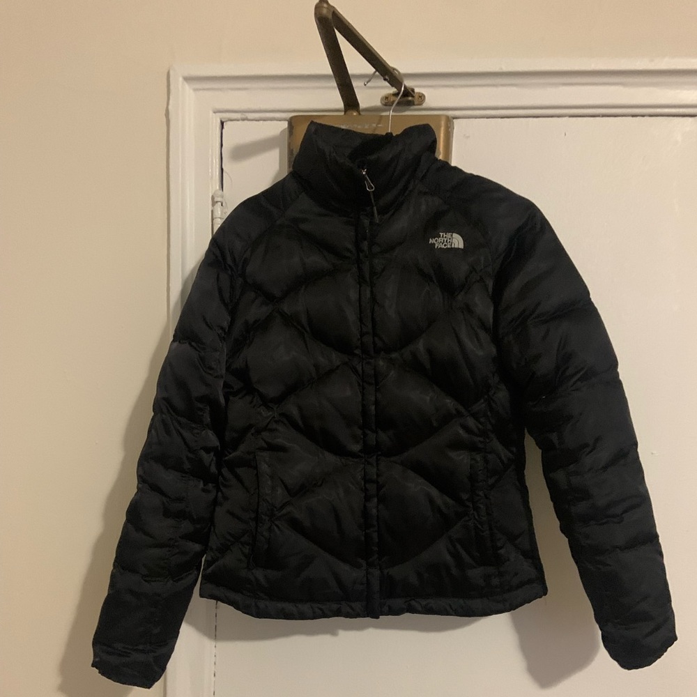 TNF The North Face Black down winter parka jacket